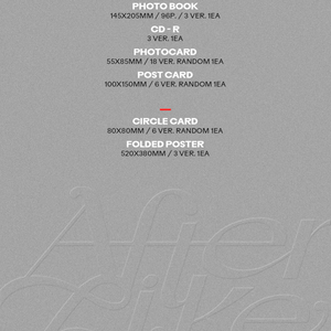 Ive After Like 3rd Single Album Ver 1, Ver 2, Ver 3 