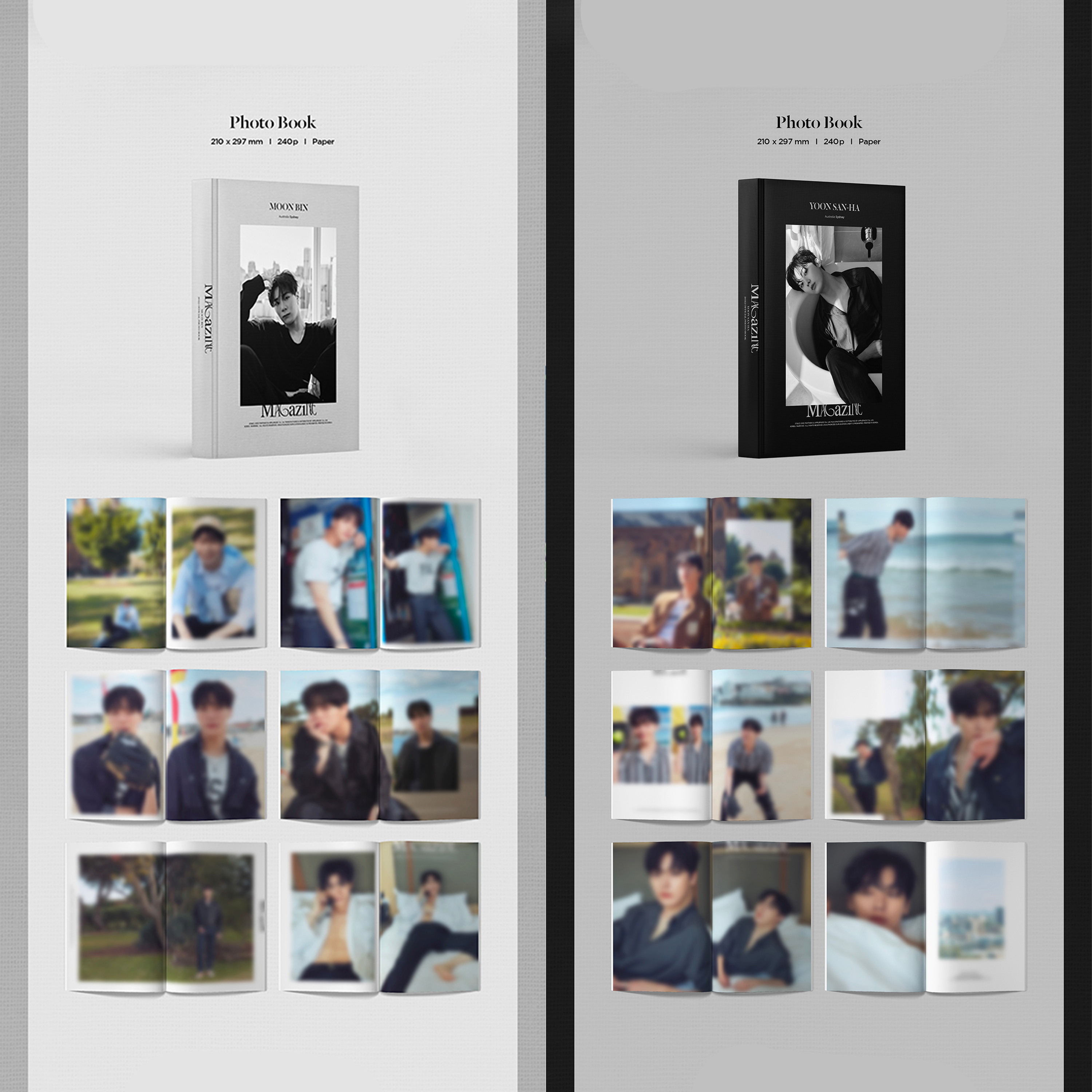 ASTRO MOONBIN & SANHA - 2022 OFFICIAL PHOTOBOOK [MAGAZINE] - Stardust K-pop Shop