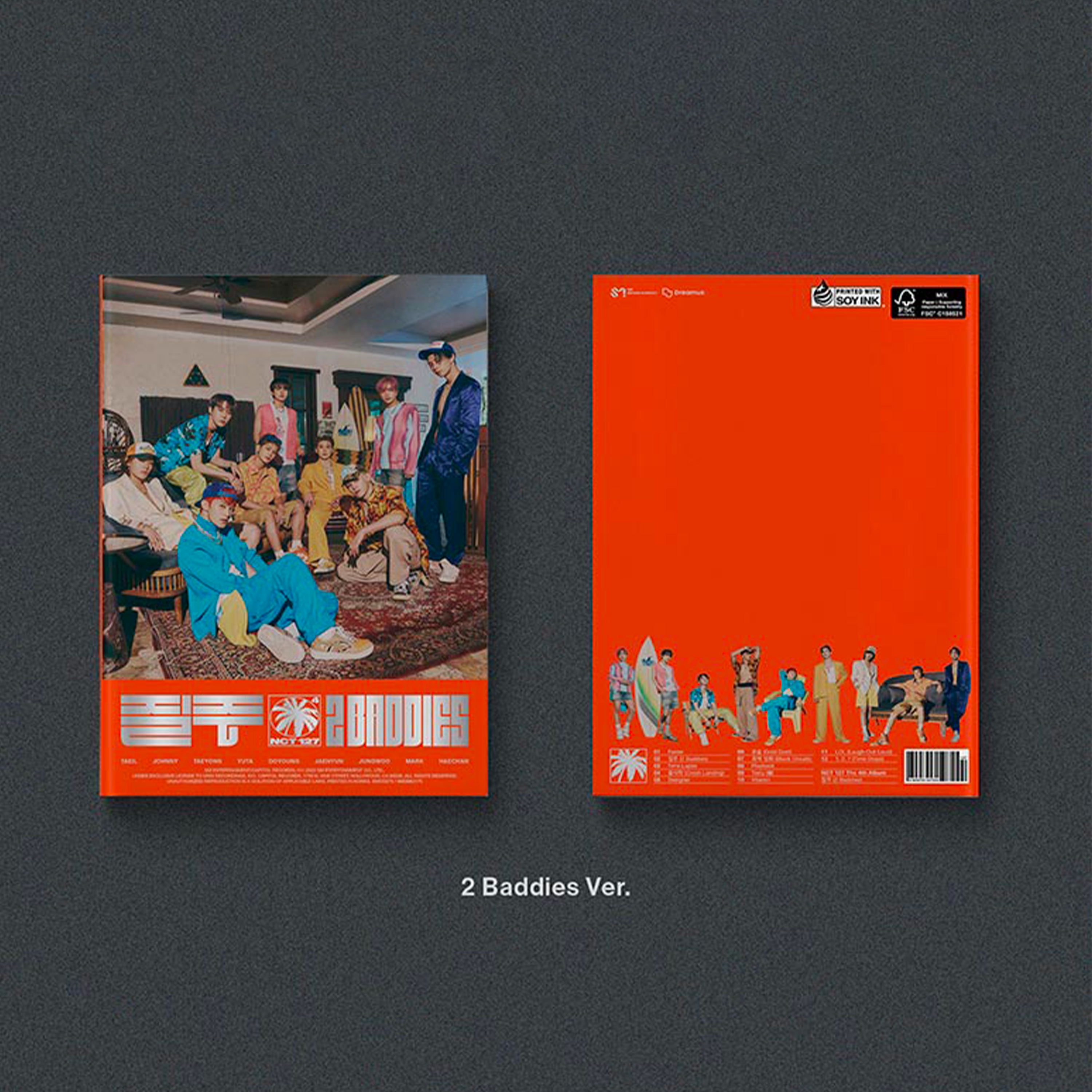 NCT 127 - 2 BADDIES [4th Full Album] - Stardust K-pop Shop