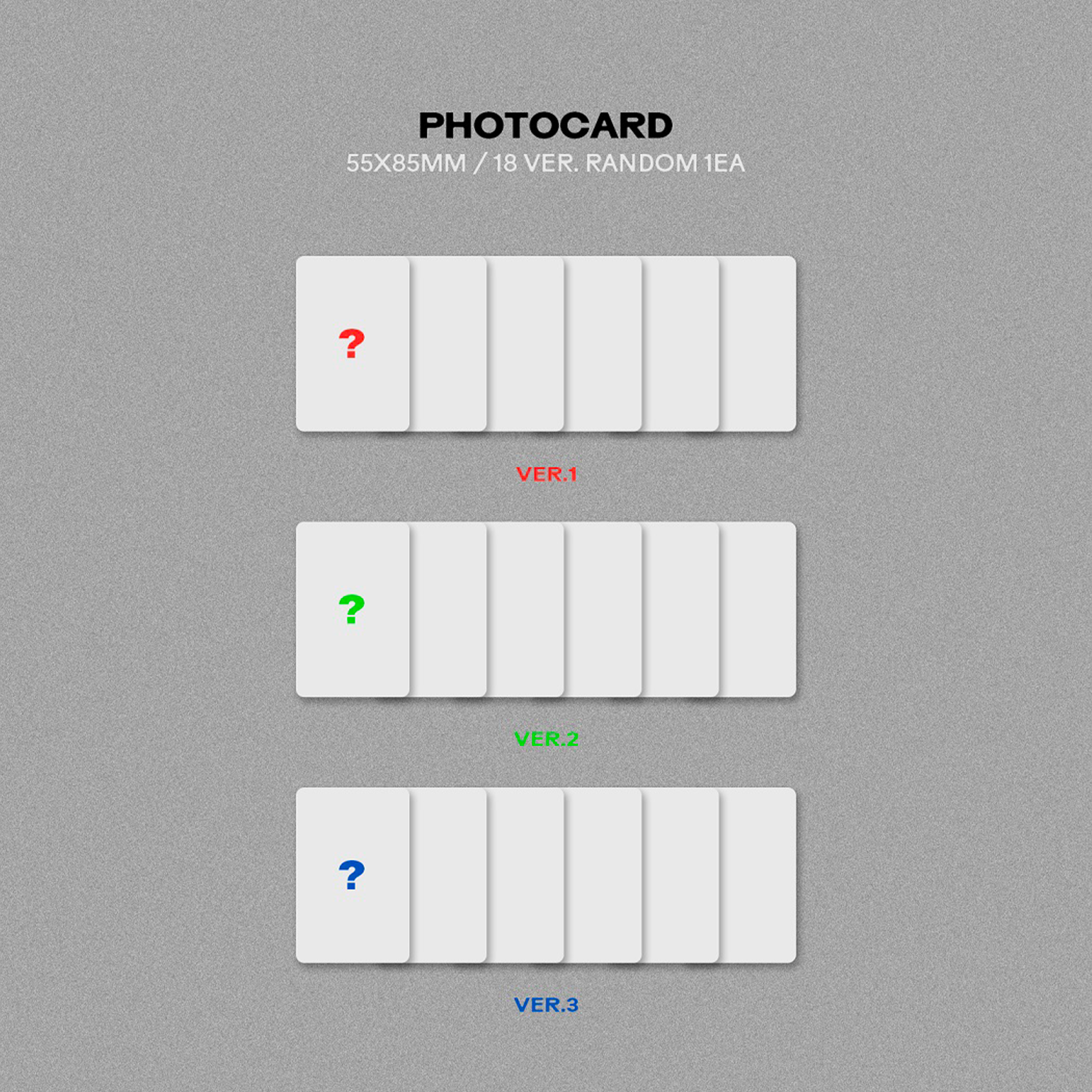 Ive After Like 3rd Single Album Ver 1, Ver 2, Ver 3 photocard