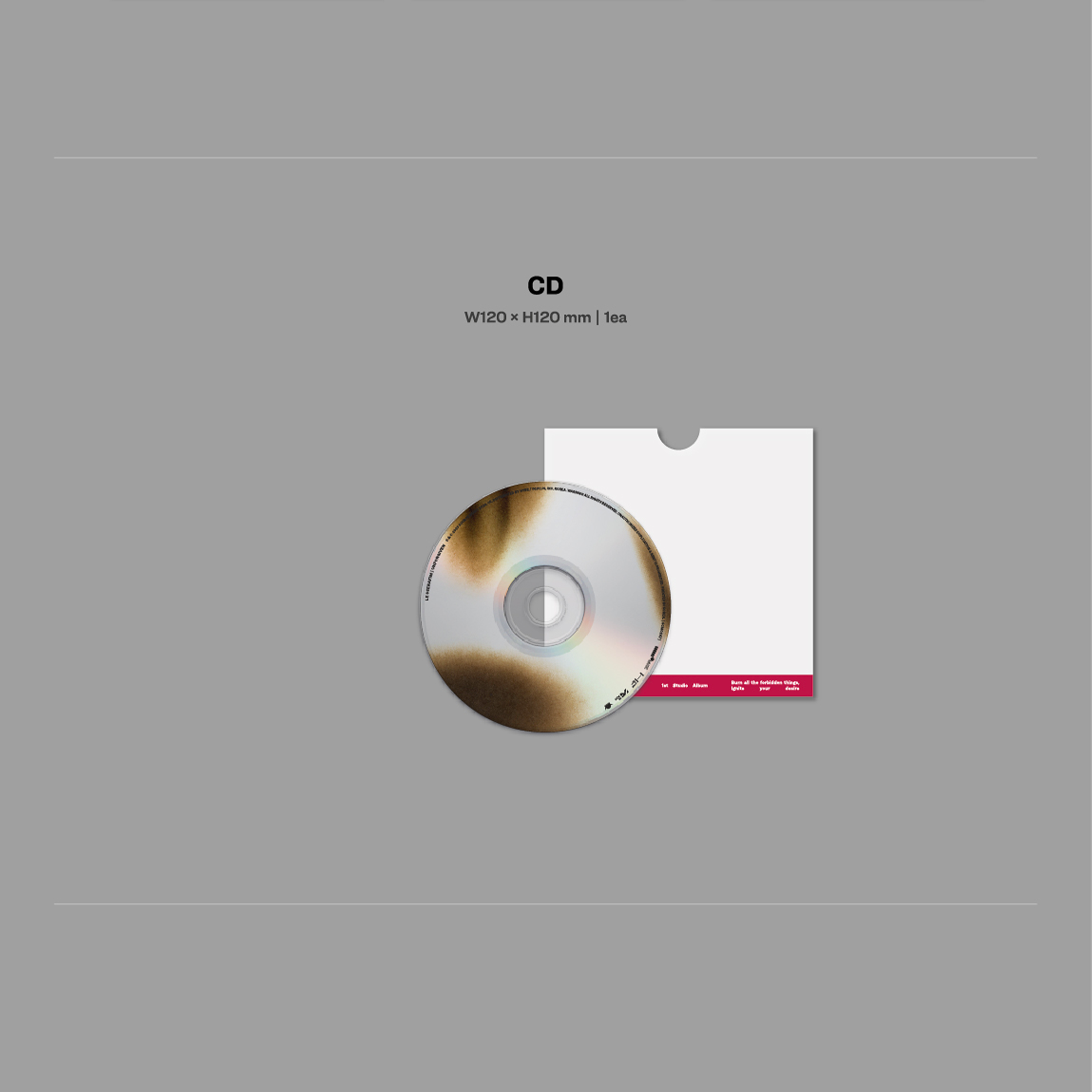 LE SSERAFIM - UNFORGIVEN [1st Full Album] Compact Ver. - Stardust K-pop Shop