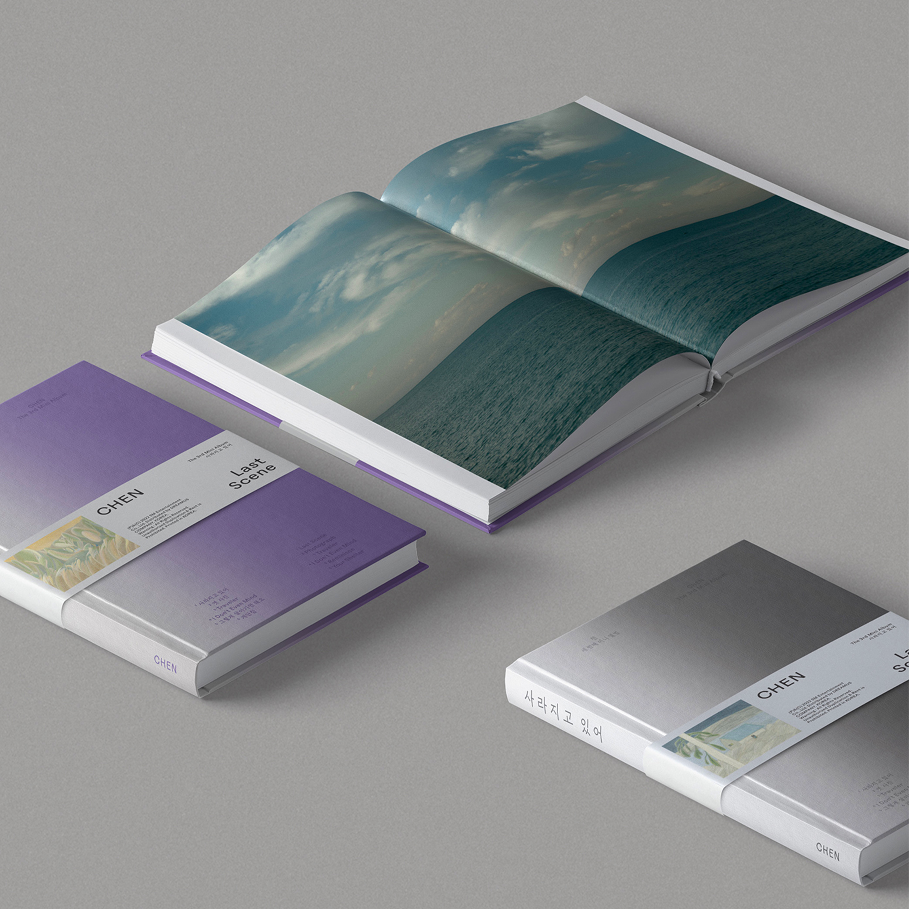 CHEN - LAST SCENE [3rd Mini Album] Photobook Ver. + POSTER - Stardust K-pop Shop
