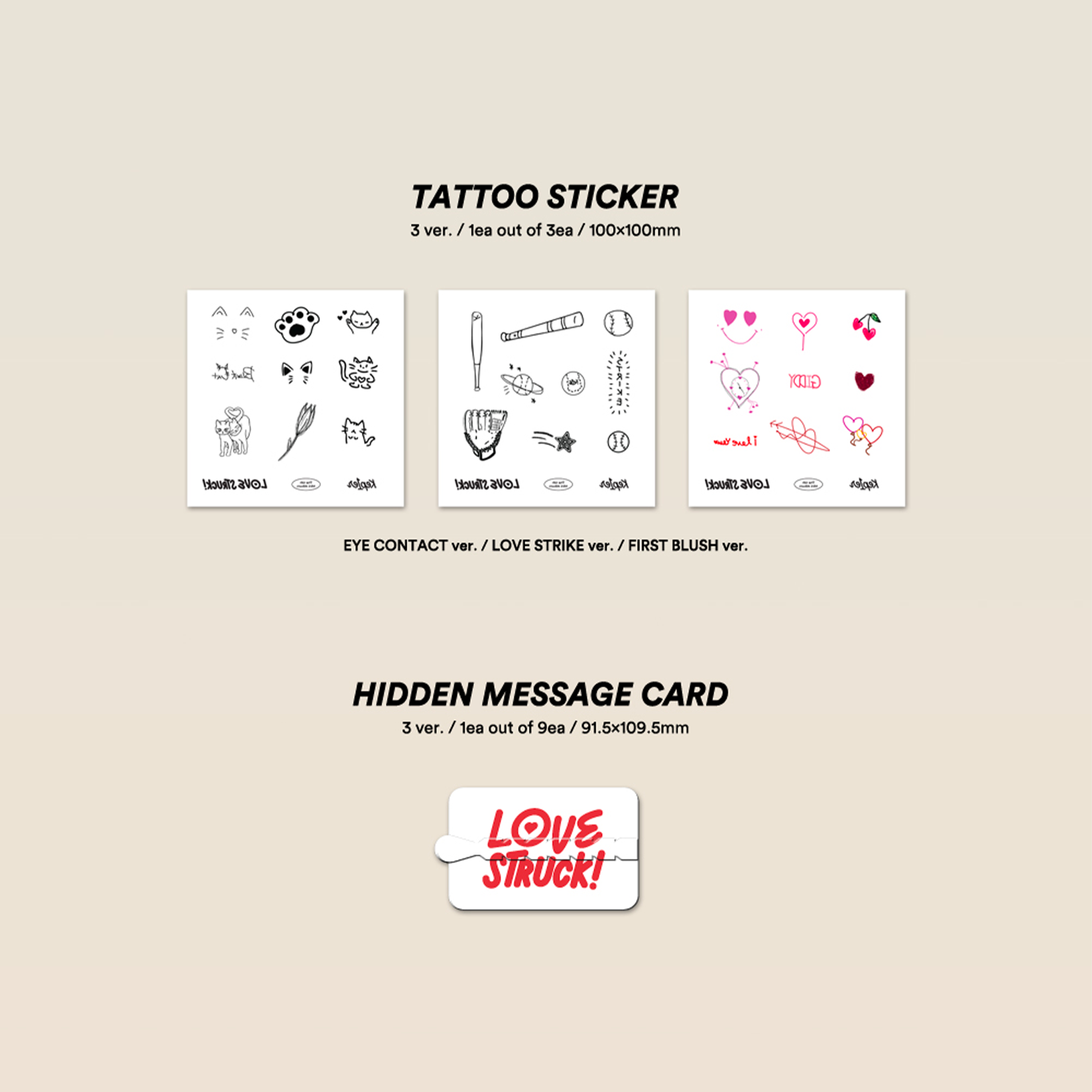 KEP1ER - LOVESTRUCK! [4th Mini Album] - Stardust K-pop Shop