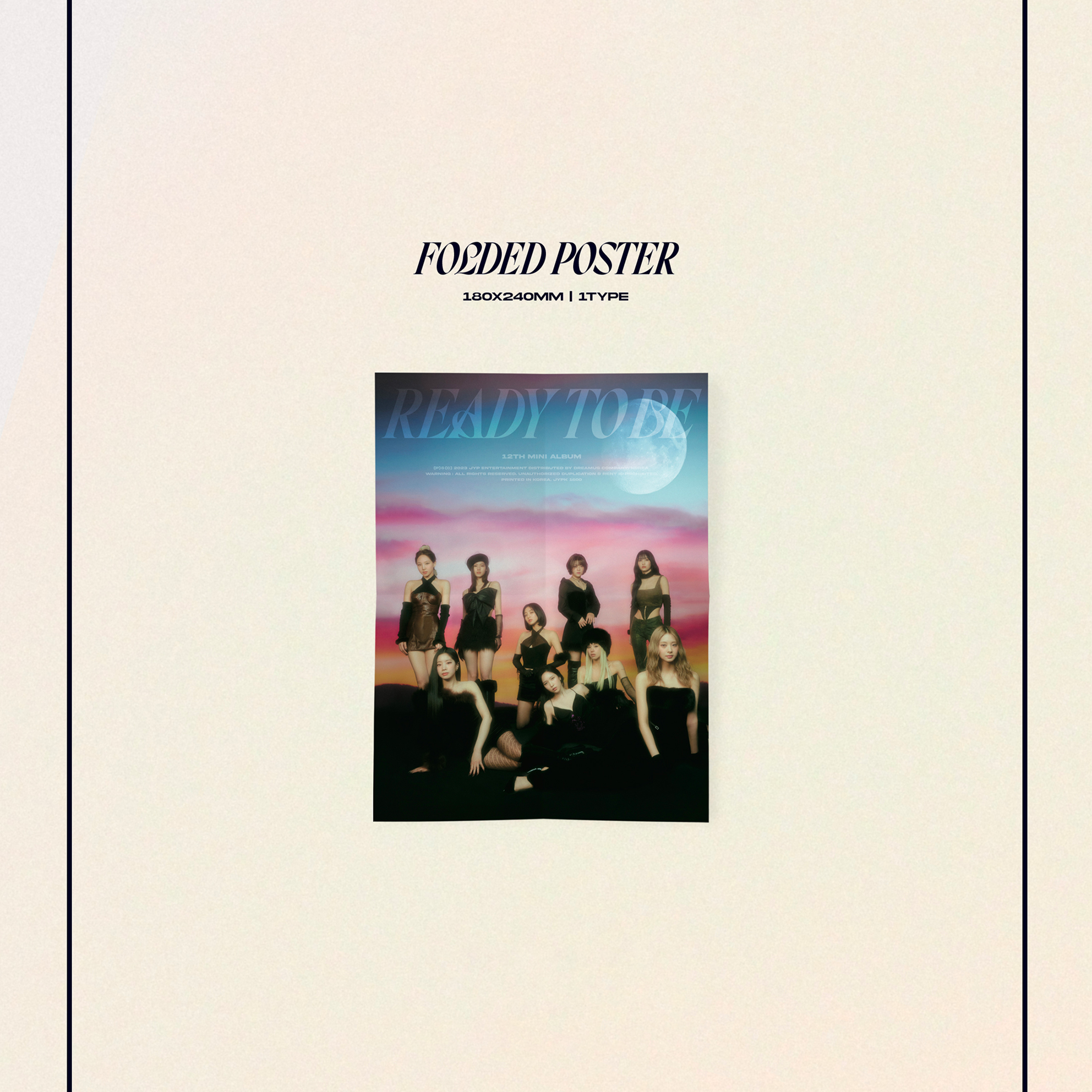 TWICE - READY TO BE [12th Mini Album] Digipack Ver. - Stardust K-pop Shop