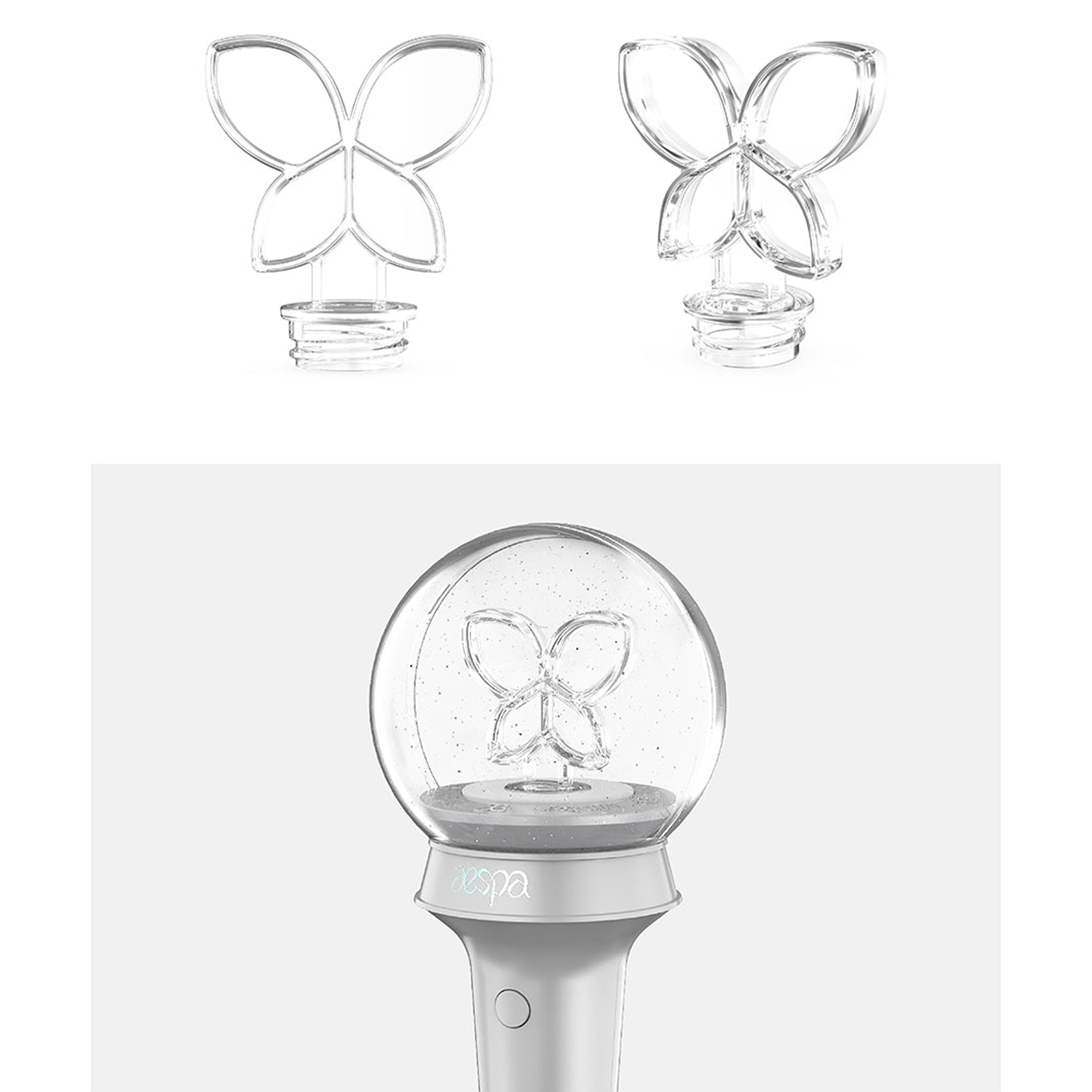 AESPA - OFFICIAL LIGHTSTICK CUSTOM EMBLEM - Stardust K-pop Shop