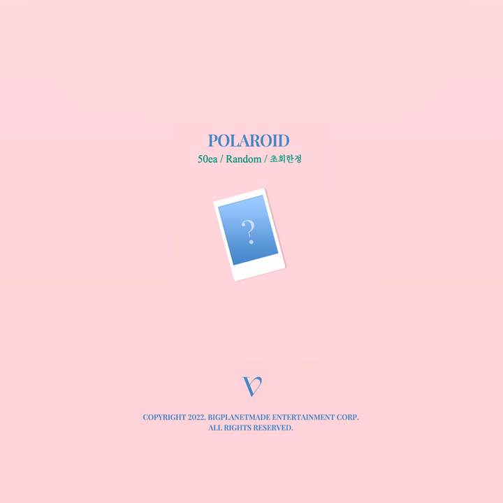 Viviz Summer Vibe 2nd Mini Album F version, R version polaroid