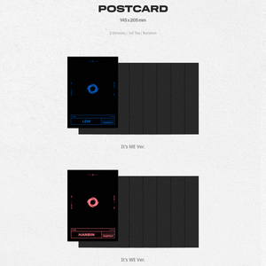 Tempest 1st Mini Album It's Me, It's We postcard