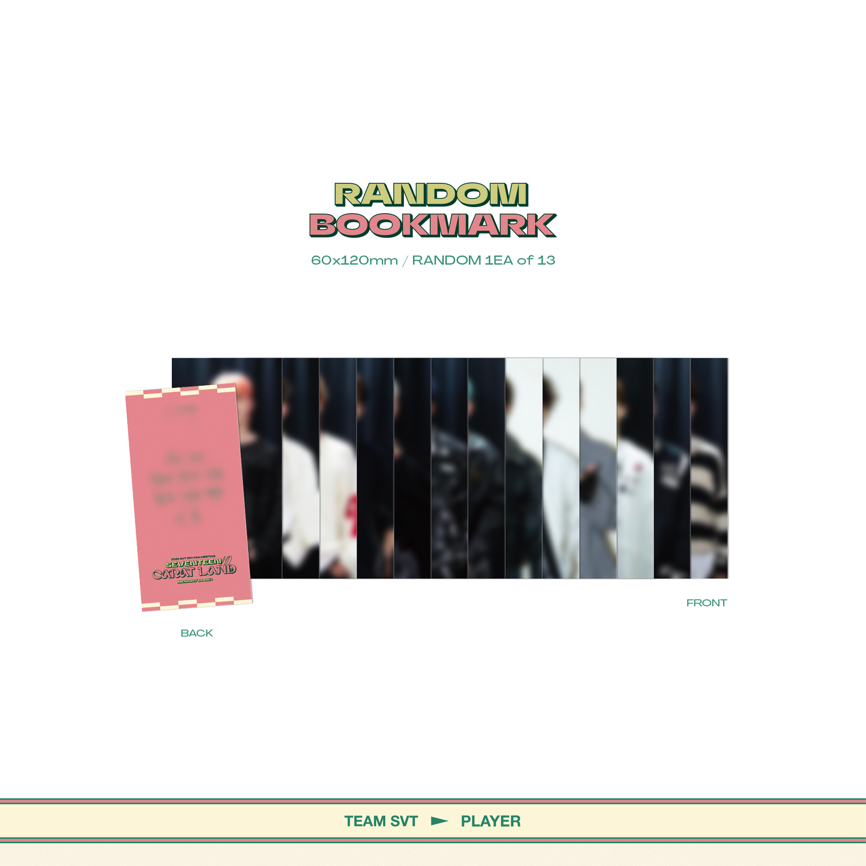 SEVENTEEN - 2022 SVT 6TH FAN MEETING (SEVENTEEN IN CARAT LAND) MEMORY BOOK + DIGITAL CODE - Stardust K-pop Shop