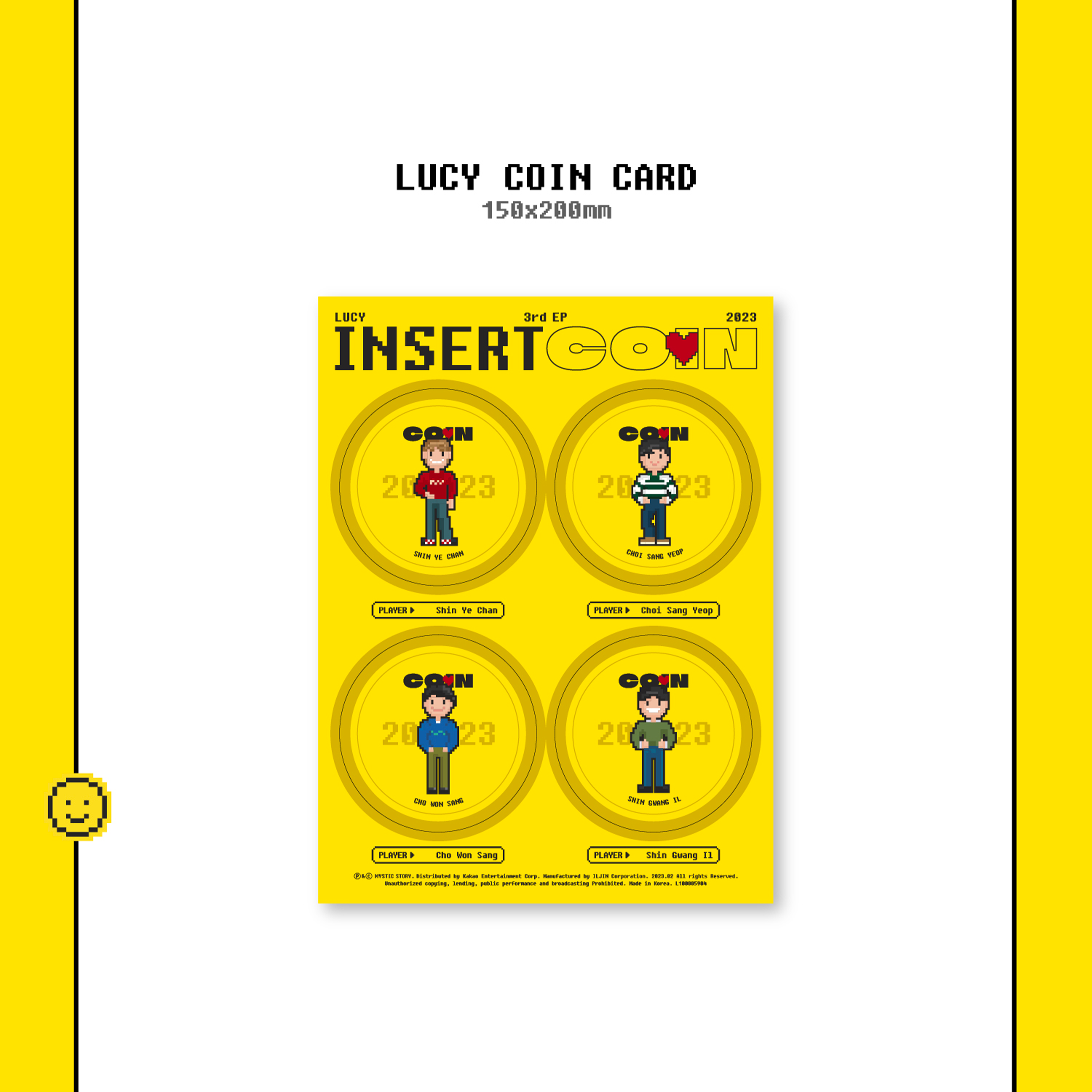 LUCY - INSERT COIN [3rd Mini Album] - Stardust K-pop Shop