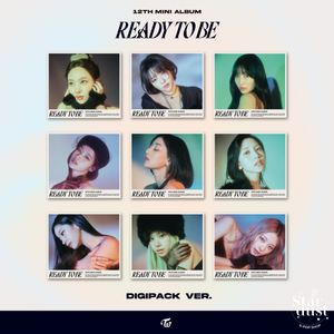 TWICE - READY TO BE [12th Mini Album] Digipack Ver. - Stardust K-pop Shop