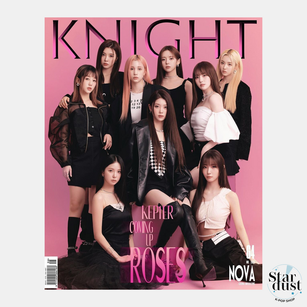 KEP1ER - KNIGHT MAGAZINE [JANUARY 2023] + PHOTOCARD &amp; POSTER 