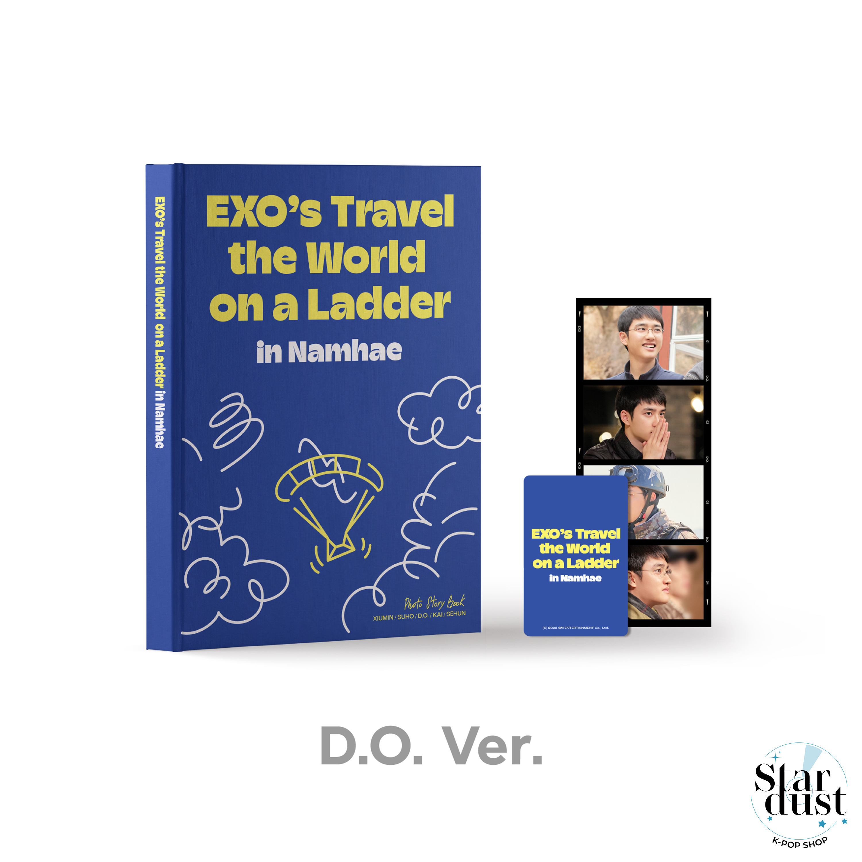 EXO - TRAVEL THE WORLD ON A LADDER IN NAMHAE [Photo Story Book] - Stardust K-pop Shop