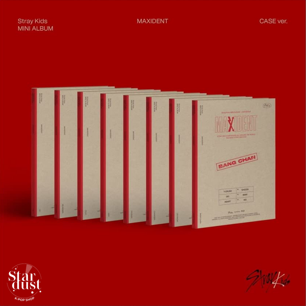 STRAY KIDS - MAXIDENT [Mini Album] Case Ver. - Stardust K-pop Shop