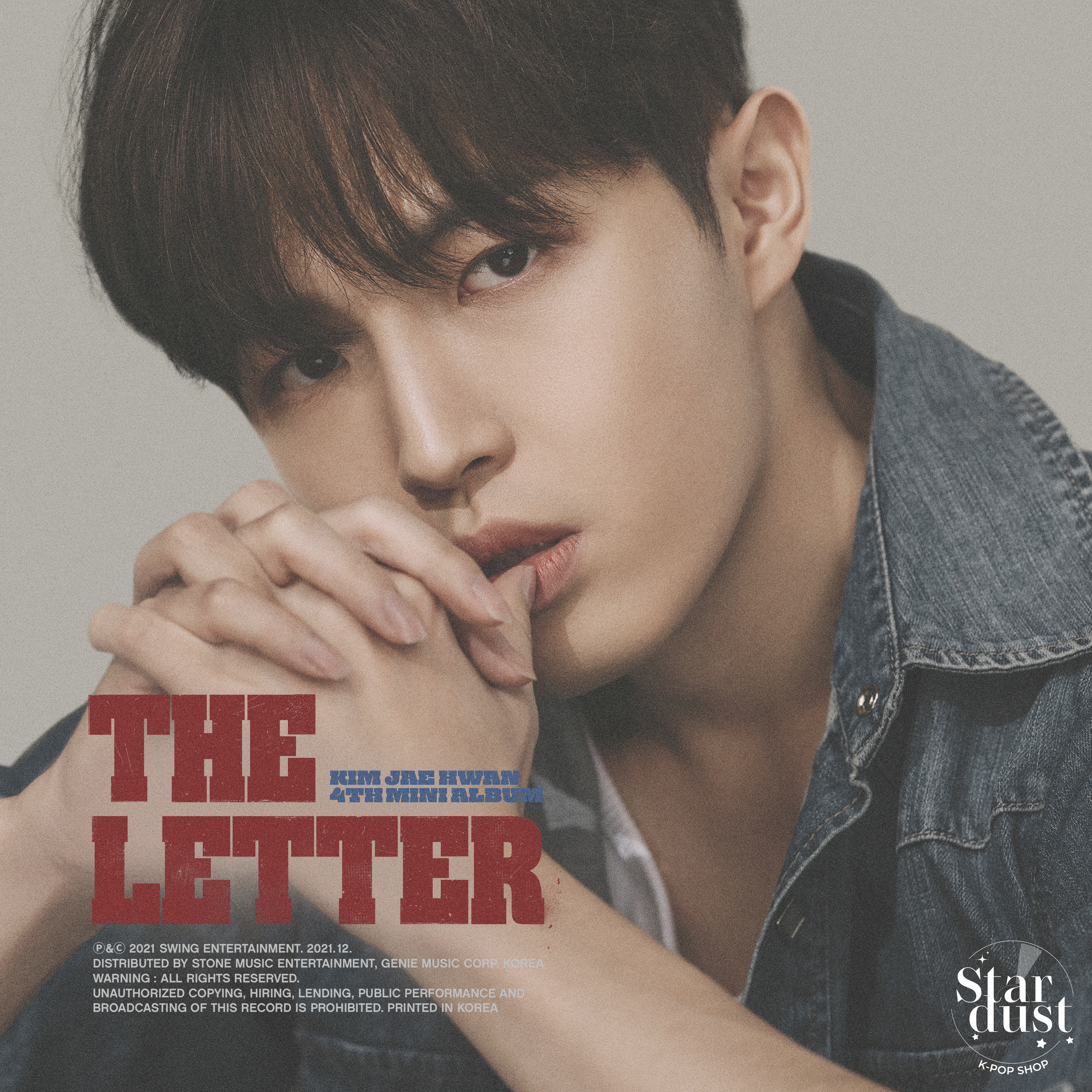 KIM JAE HWAN - THE LETTER [4th Mini Album] + POSTER - Stardust K-pop Shop