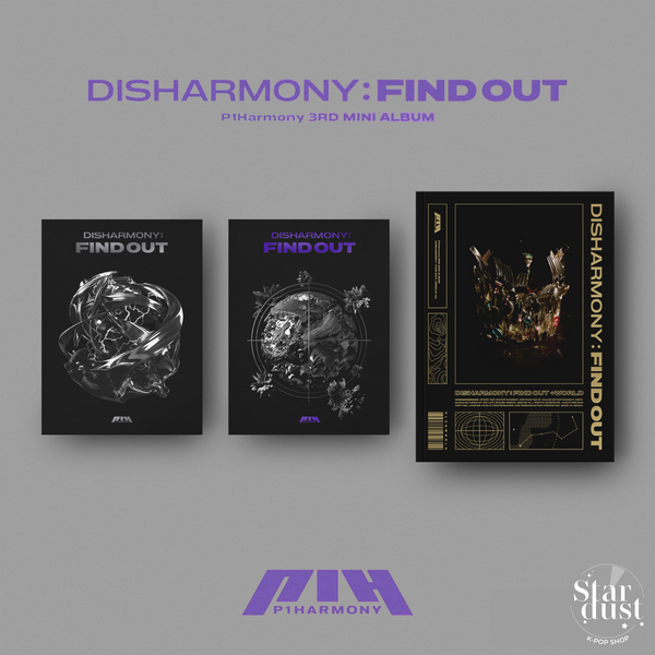 P1HARMONY - DISHARMONY: FIND OUT [3rd Mini Album]