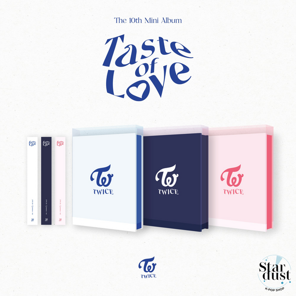 TWICE - TASTE OF LOVE [10th Mini Album]