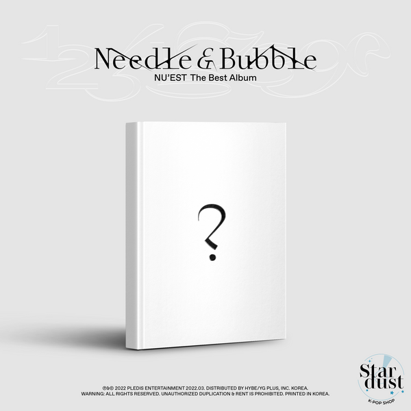 NU'EST - NEEDLE &amp; BUBBLE [The Best Album - Limited] + POSTER