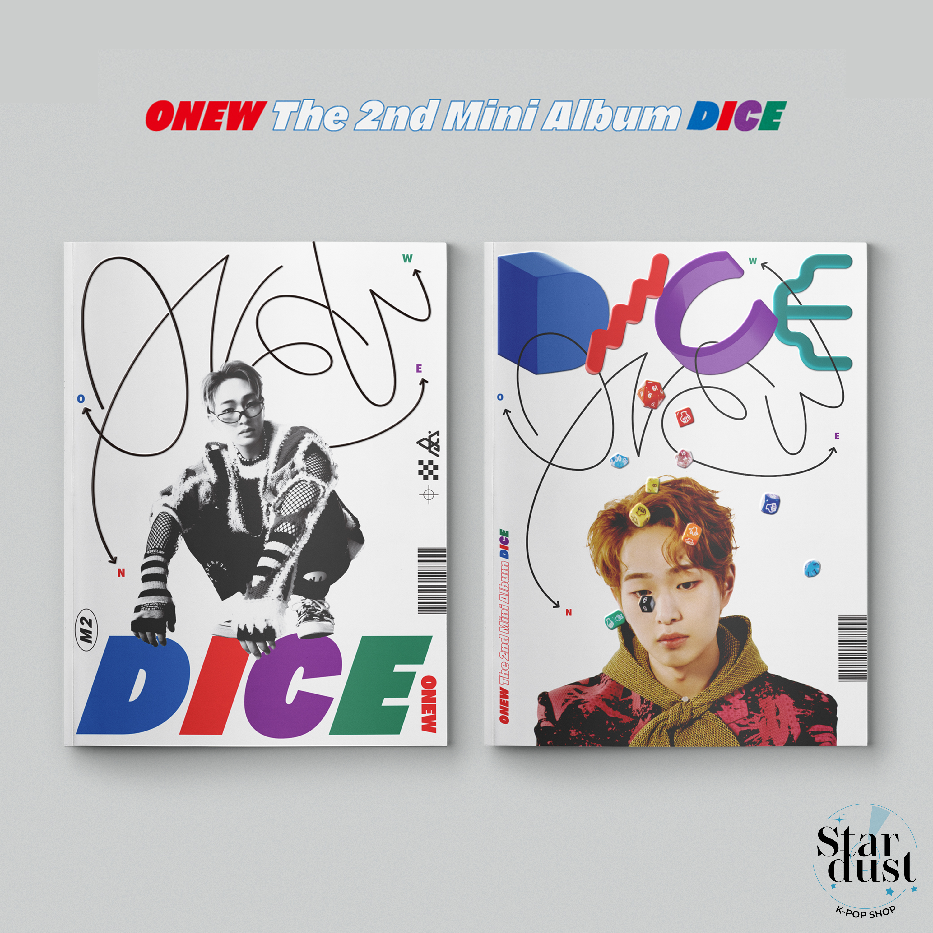 ONEW - DICE [2nd Mini Album] Photobook Ver. - Stardust K-pop Shop