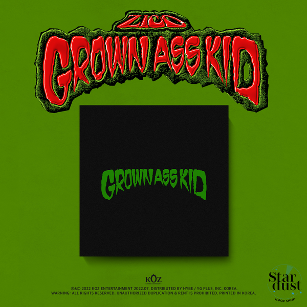 ZICO - GROWN ASS KID [4th Mini Album]