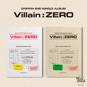 DRIPPIN - VILLAIN: ZERO [2nd Single] - Stardust K-pop Shop