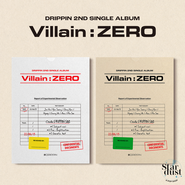 DRIPPIN - VILLAIN: ZERO [2nd Single]