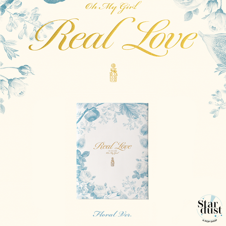 Oh My Girl Real Love 2nd Full Album Floral version cover