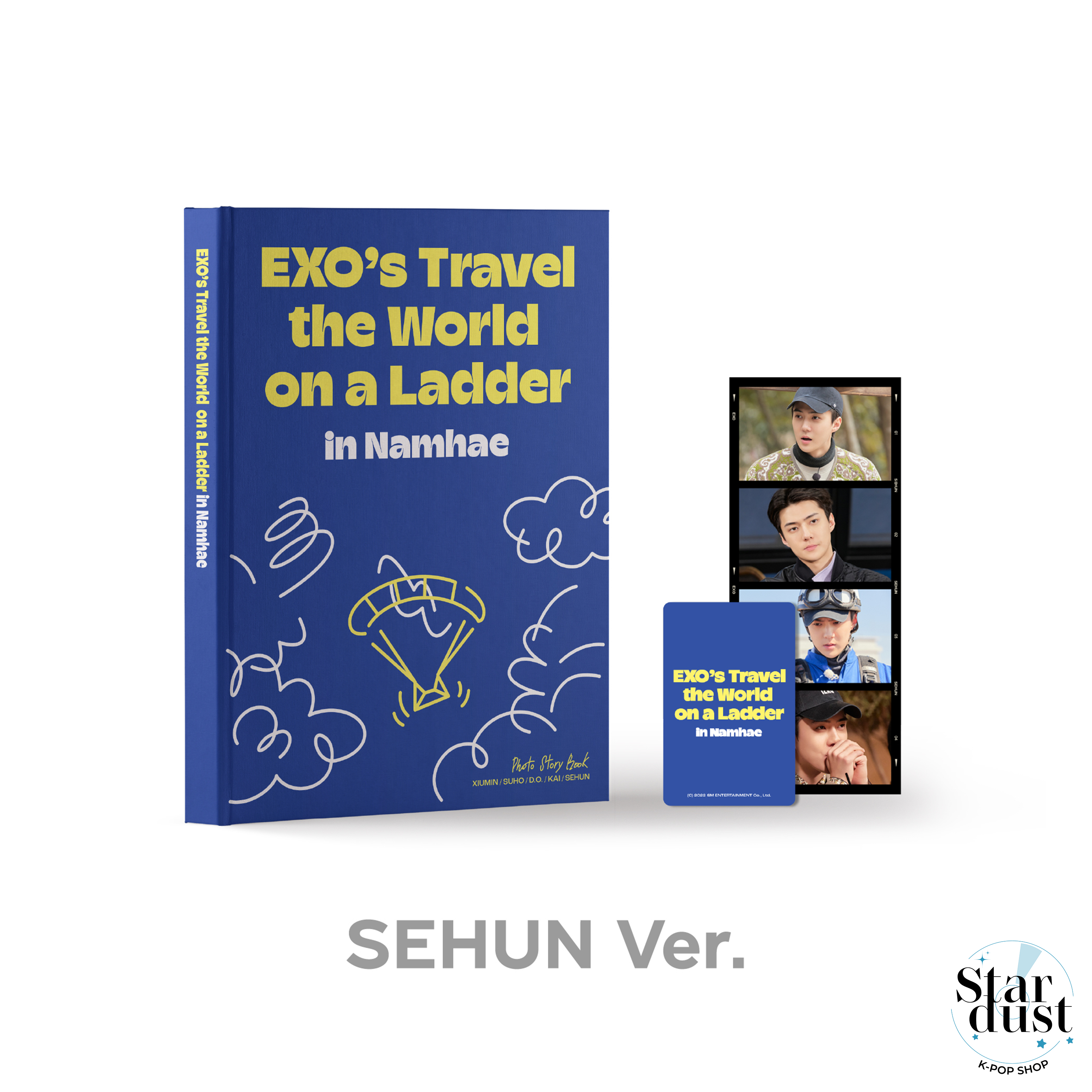 EXO - TRAVEL THE WORLD ON A LADDER IN NAMHAE [Photo Story Book] - Stardust K-pop Shop