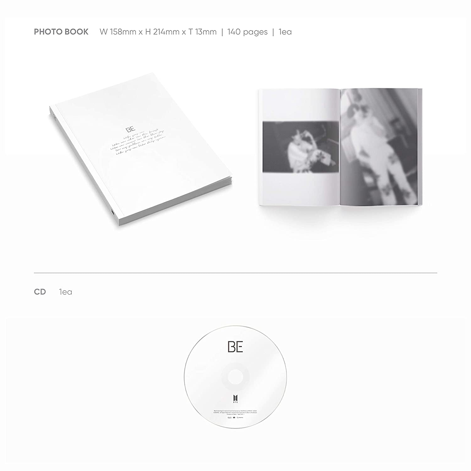 BTS - BE ESSENTIAL EDITION [5th Full Album] - Stardust K-pop Shop