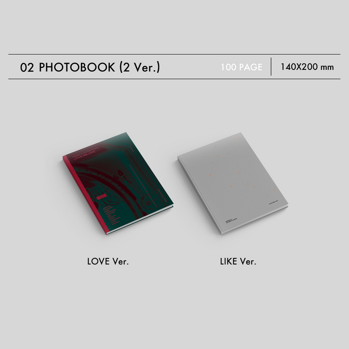 Omega X Love Me Like 2nd Mini Album photobook