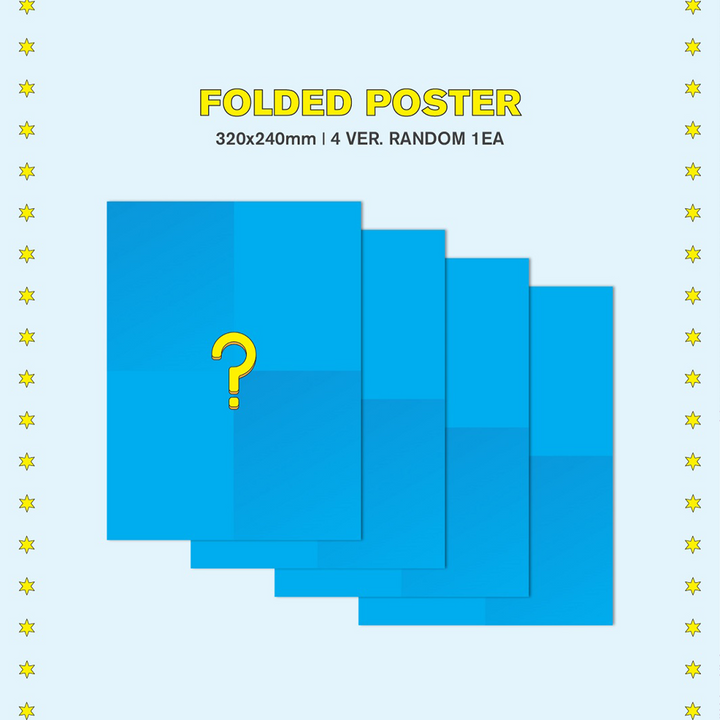 WJSN Super Yuppers 2nd Single Album folded poster